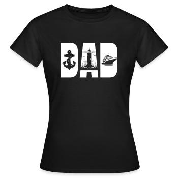 Cruise VacationEr Cruise Vacation - Women's T-Shirt - black - Front - AI Model Female 172 dark (172cm)