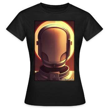 Roboter Zukunft Technik Wissenschaft Android - Frauen T-Shirt - Schwarz - Vorne - AI Model Female 172 dark (172cm)