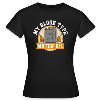Mécanicien automobile Mécatronicien automobile Mécanicien - T-shirt Femme - noir - Devant - AI Model Female 172 dark (172cm)