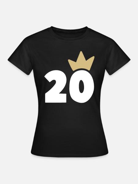 20 Krone Nummer 30 - Frauen T-Shirt - Schwarz