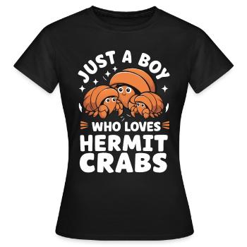 Crabe Crabe Crabe Crabe Crabe Crabe - T-shirt Femme - noir - Devant - AI Model Female 172 dark (172cm)