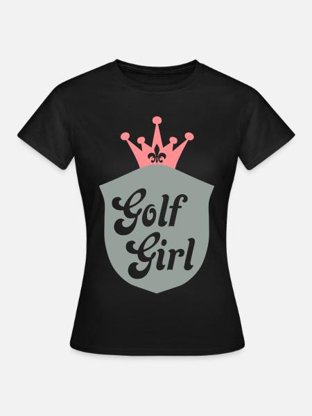 golf - Frauen T-Shirt - Schwarz