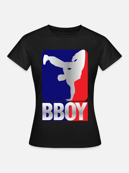 Breakdance B-Boy Streetdance Design Hip Hop Danse - T-shirt Femme - noir