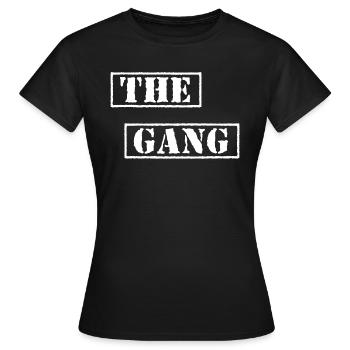 Le gang - T-shirt Femme - noir - Devant - AI Model Female 172 dark (172cm)