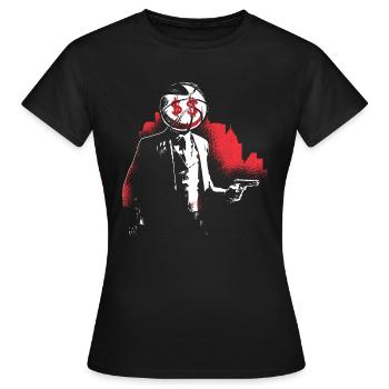 Basketball Dollar Game - Frauen T-Shirt - Schwarz - Vorne - AI Model Female 172 dark (172cm)