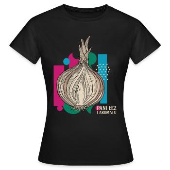 Dame des larmes et de l’arôme - T-shirt Femme - noir - Devant - AI Model Female 172 dark (172cm)