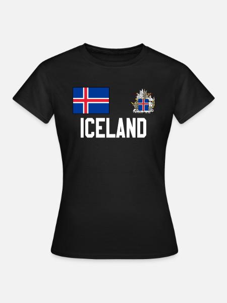 Islande - T-shirt Femme - noir