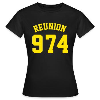 MEETING 974 - Women's T-Shirt - black - Front - AI Model Female 172 dark (172cm)