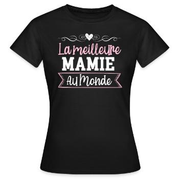 Die beste Oma der Welt Muttertag - Frauen T-Shirt - Schwarz - Vorne - AI Model Female 172 dark (172cm)