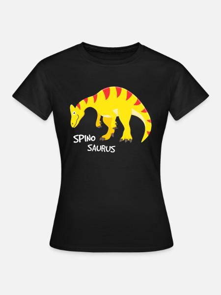 Spinosaurus - Frauen T-Shirt - Schwarz