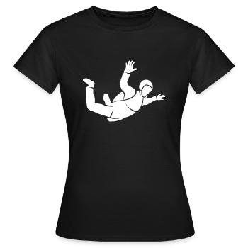 Parachutiste Parachutiste Parachutiste Parachutiste - T-shirt Femme - noir - Devant - AI Model Female 172 dark (172cm)