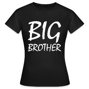 Big brother - Women's T-Shirt - black - Front - AI Model Female 172 dark (172cm)
