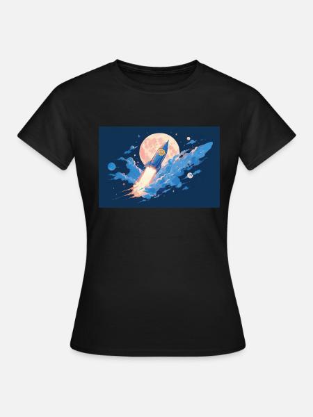 Glühende Rakete - Frauen T-Shirt -