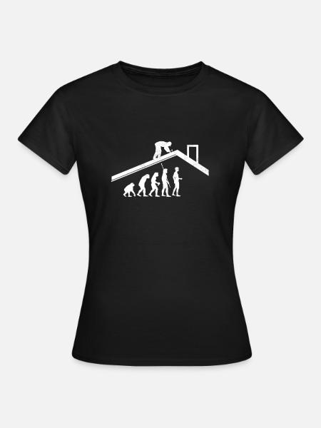 Couvreurs Evolution - T-shirt Femme - noir