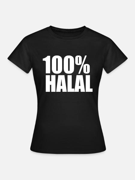 Halal - Frauen T-Shirt - Schwarz