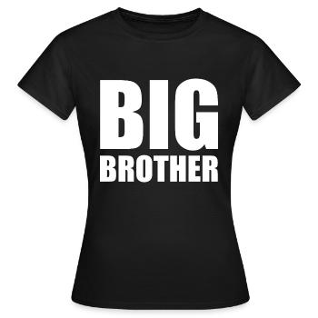 Big brother - Women's T-Shirt - black - Front - AI Model Female 172 dark (172cm)