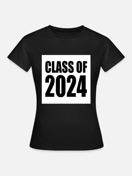 Class of 2024 - Frauen T-Shirt - Schwarz