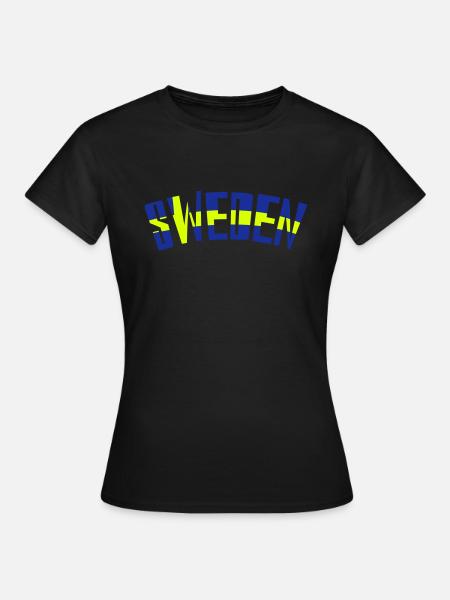 Sweden - Women's T-Shirt - black