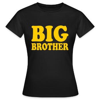 Big brother - Women's T-Shirt - black - Front - AI Model Female 172 dark (172cm)