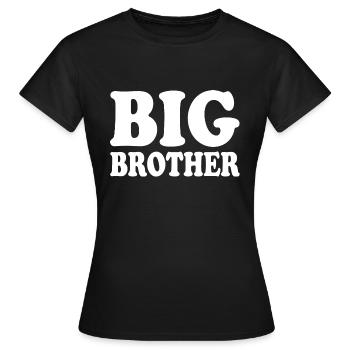 Big brother - Women's T-Shirt - black - Front - AI Model Female 172 dark (172cm)