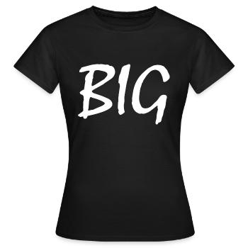 Big - T-shirt Femme - noir - Devant - AI Model Female 172 dark (172cm)