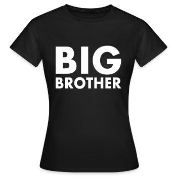 Big brother - Women's T-Shirt - black - Front - AI Model Female 172 dark (172cm)