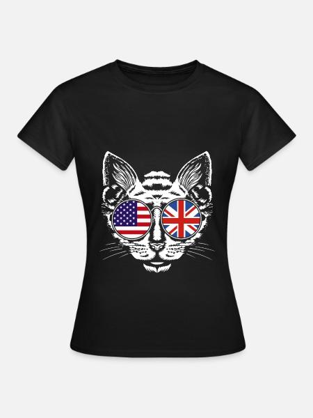 England Englisch - Frauen T-Shirt - Schwarz