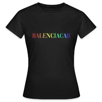 BALENCIACAB ACAB 1312 - T-shirt Femme - noir - Devant - AI Model Female 172 dark (172cm)