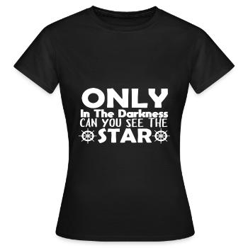 MARTIN LUTHER KING - T-shirt Femme - noir - Devant - AI Model Female 172 dark (172cm)