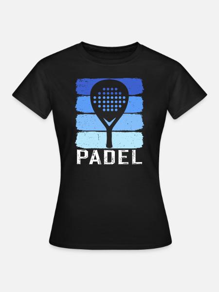 Retro padel - Women's T-Shirt - black
