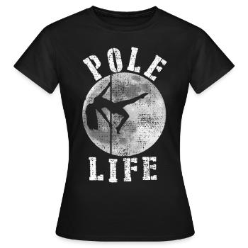 Pole Dance - T-shirt Femme - noir - Devant - AI Model Female 172 dark (172cm)