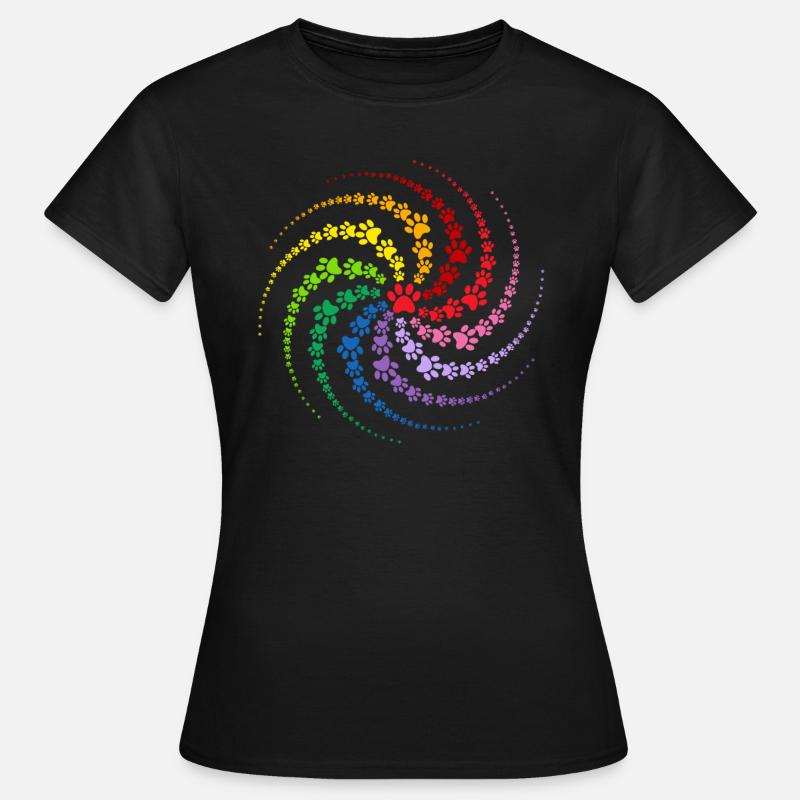 Dog Paw - Women's T-Shirt - black