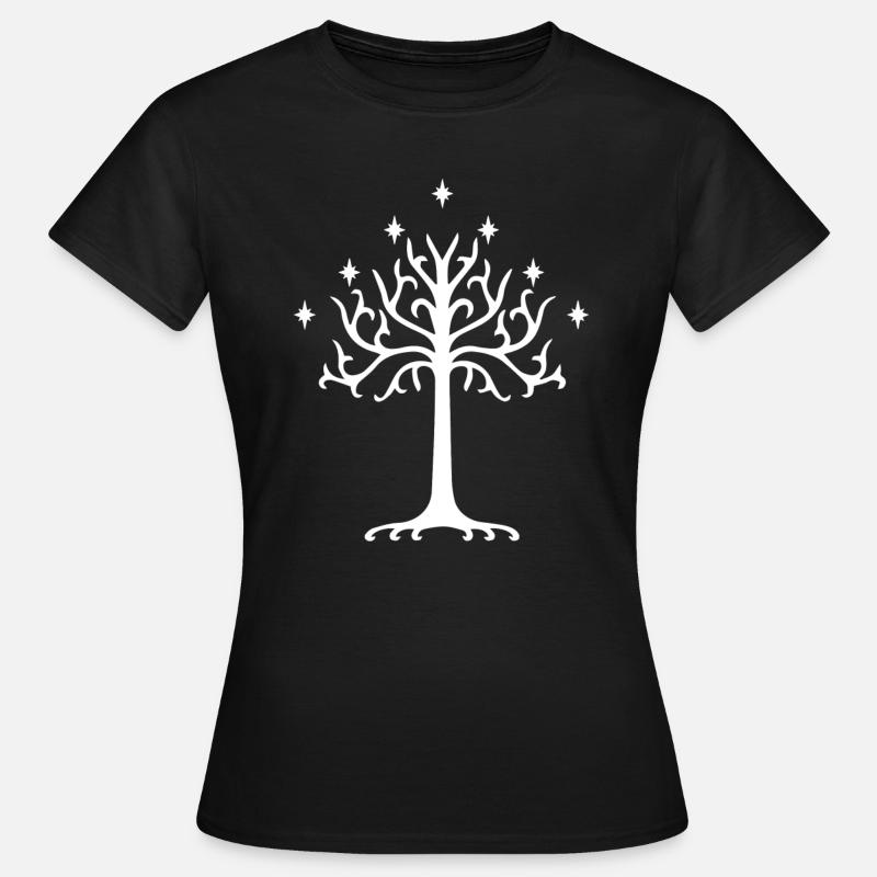 White tree - Women's T-Shirt - black