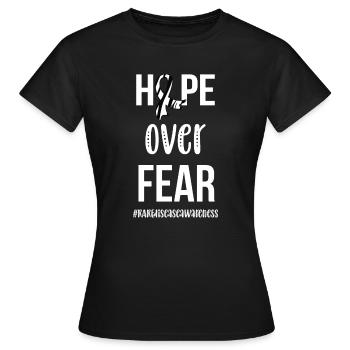 Affections rares Rare Maladies rares Maladie orpheline - T-shirt Femme - noir - Devant - AI Model Female 172 dark (172cm)