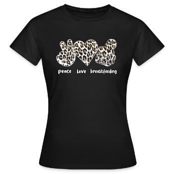 Consultante en lactation Consultante en lactation Experte en allaitement - T-shirt Femme - noir - Devant - AI Model Female 172 dark (172cm)
