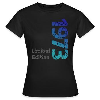 1973 Édition limitée - T-shirt Femme - noir - Devant - AI Model Female 172 dark (172cm)