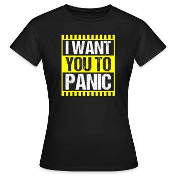 Changement climatique Environnement Durable - T-shirt Femme - noir - Devant - AI Model Female 172 dark (172cm)