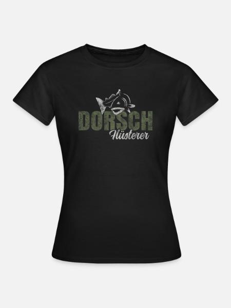 Dorsch Flüsterer - Frauen T-Shirt - Schwarz
