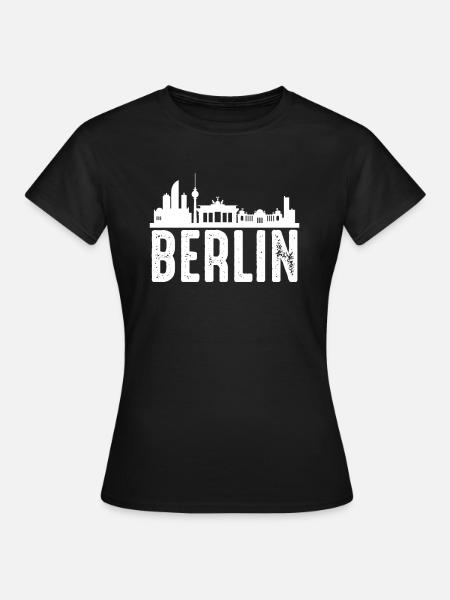 Berlin - Frauen T-Shirt - Schwarz