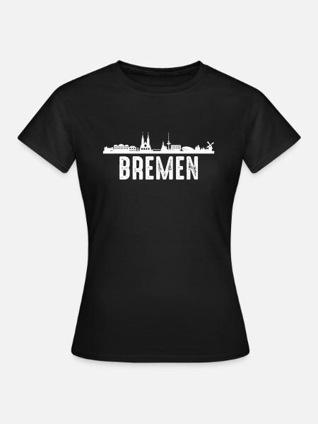 Bremen - Frauen T-Shirt - Schwarz