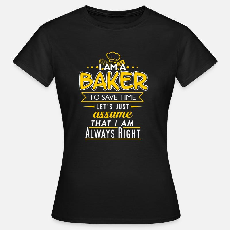baker - Women's T-Shirt - black