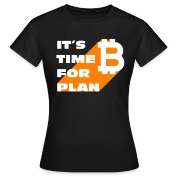 Plan B - T-shirt Femme - noir - Devant - AI Model Female 172 dark (172cm)