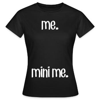 Me & M Me - Women's T-Shirt - black - Front - AI Model Female 172 dark (172cm)