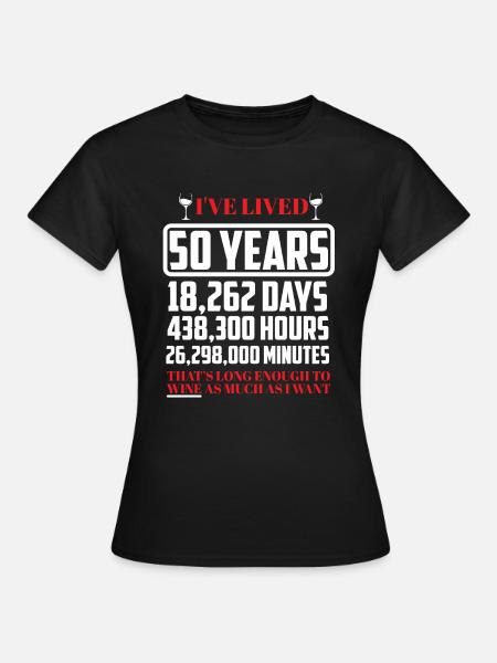 50ème anniversaire - Dame-T-shirt - sort