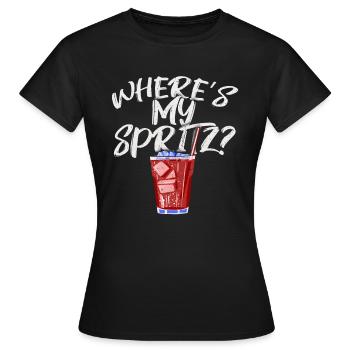 Cocktails - T-shirt Femme - noir - Devant - AI Model Female 172 dark (172cm)