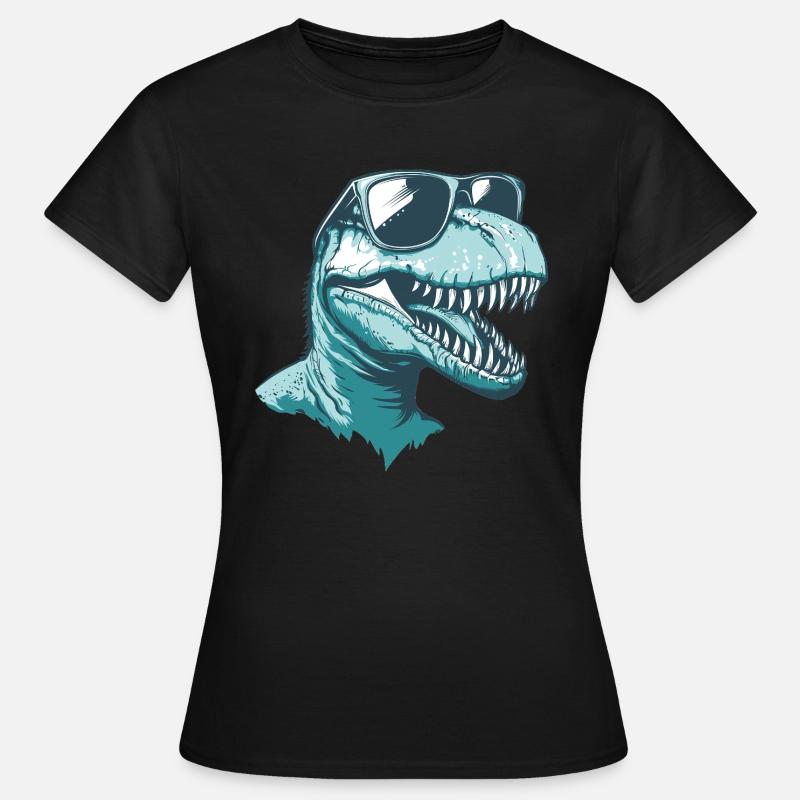 T-Rex Sunglasses - Women's T-Shirt - black