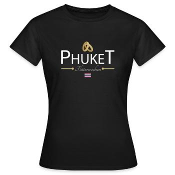 Flitterwochen Phuket - Frauen T-Shirt - Schwarz - Vorne - AI Model Female 172 dark (172cm)