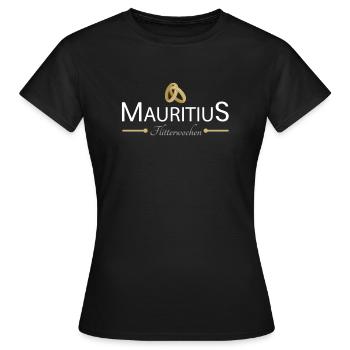 Flitterwochen Mauritius - Frauen T-Shirt - Schwarz - Vorne - AI Model Female 172 dark (172cm)