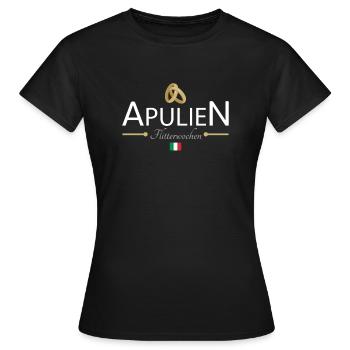 Flitterwochen Apulien - Frauen T-Shirt - Schwarz - Vorne - AI Model Female 172 dark (172cm)