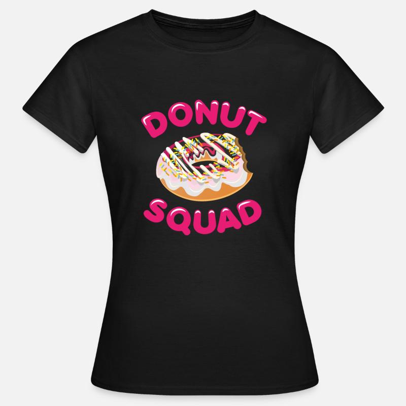 Donut Squad Donut Squad Funny gift - Women's T-Shirt - black